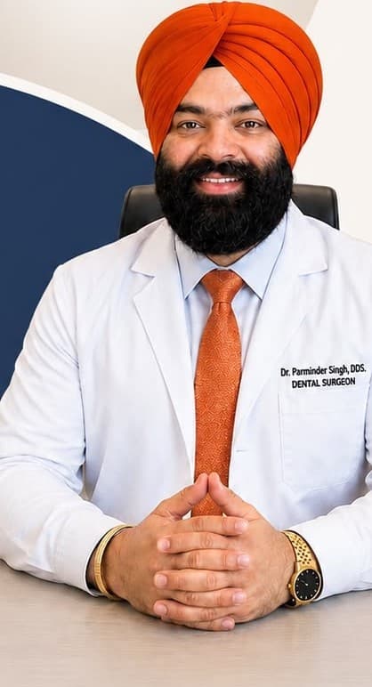 Dr. Parminder Singh, general dentist at Riverside West Dental in Owen Sound